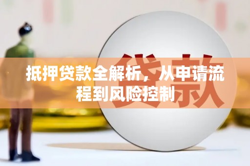 云浮抵押贷款全解析，从申请流程到风险控制