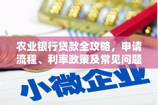 云浮农业银行贷款全攻略，申请流程、利率政策及常见问题解析