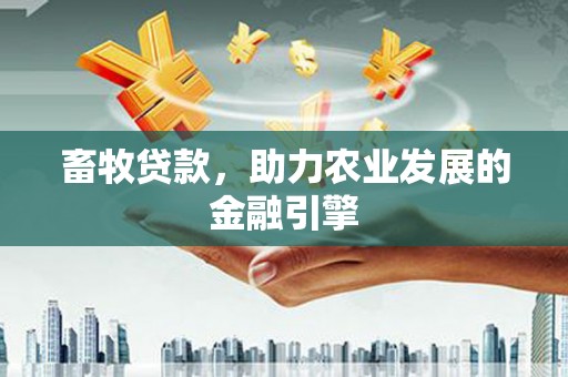 云浮畜牧贷款，助力农业发展的金融引擎