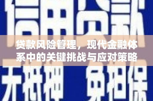云浮贷款风险管理，现代金融体系中的关键挑战与应对策略