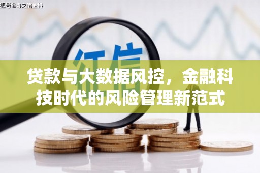 云浮贷款与大数据风控，金融科技时代的风险管理新范式
