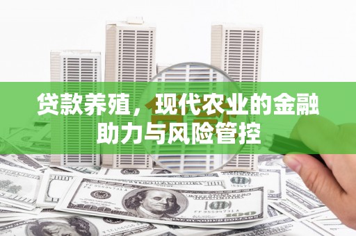 云浮贷款养殖，现代农业的金融助力与风险管控