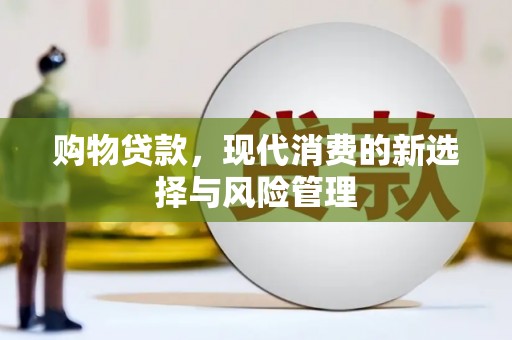 云浮购物贷款，现代消费的新选择与风险管理