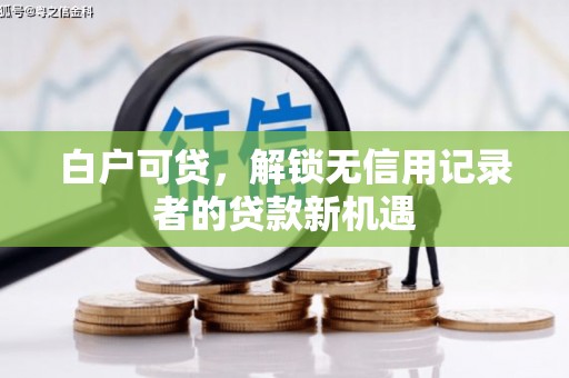 云浮白户可贷，解锁无信用记录者的贷款新机遇