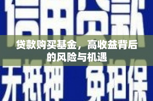 云浮贷款购买基金，高收益背后的风险与机遇