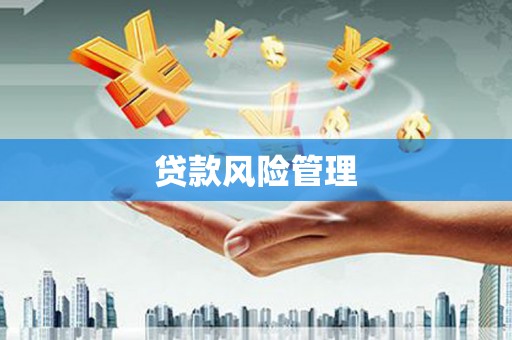 云浮贷款风险管理