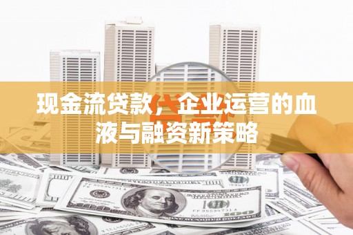 云浮现金流贷款，企业运营的血液与融资新策略