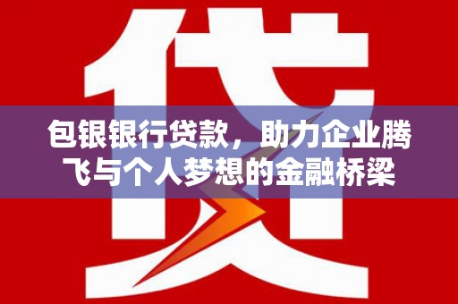 云浮包银银行贷款，助力企业腾飞与个人梦想的金融桥梁