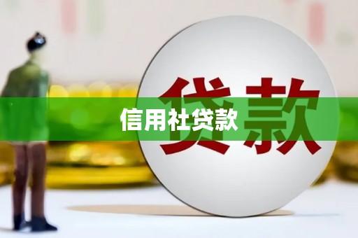 云浮信用社贷款