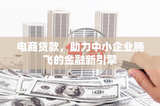 云浮电商贷款，助力中小企业腾飞的金融新引擎