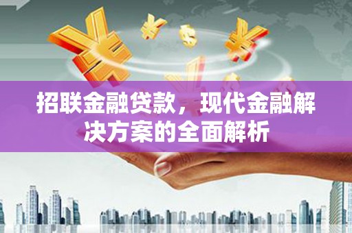 云浮招联金融贷款，现代金融解决方案的全面解析