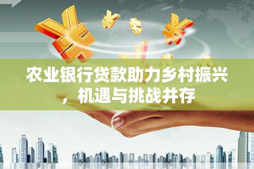 云浮农业银行贷款助力乡村振兴，机遇与挑战并存