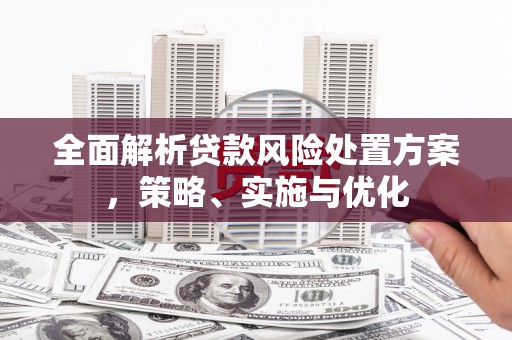 云浮全面解析贷款风险处置方案，策略、实施与优化