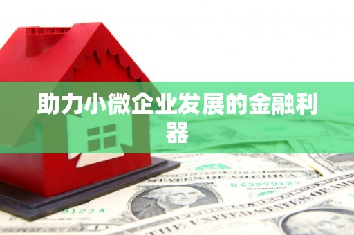 云浮助力小微企业发展的金融利器